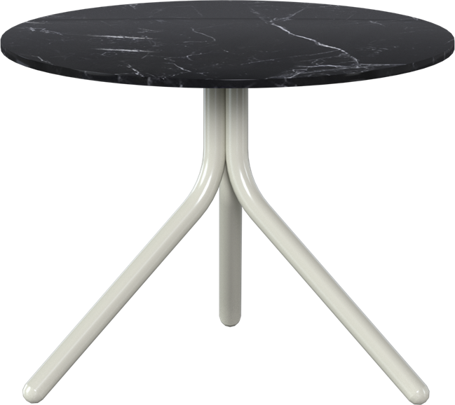 Fog Grey Poseidon Side Table